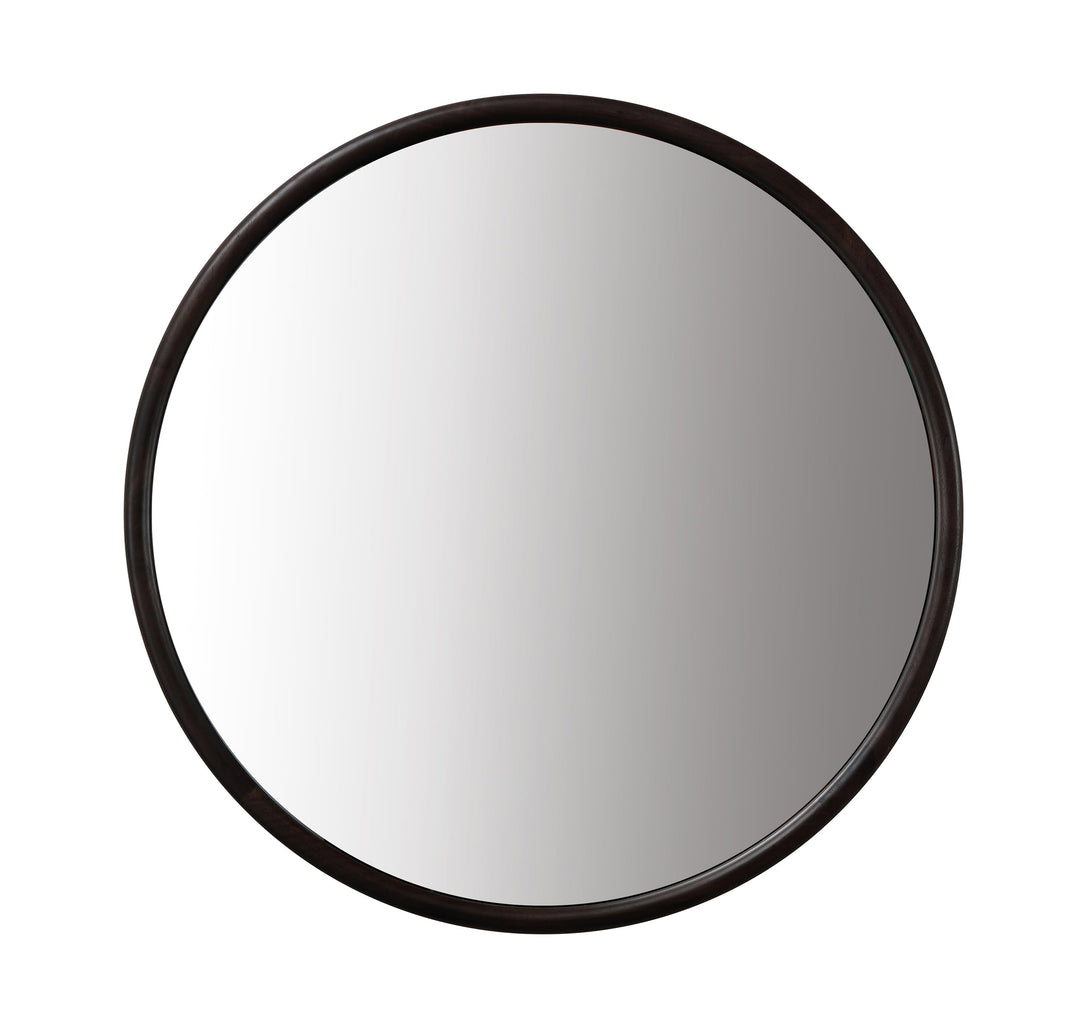 Zen 36" Bathroom Mirror in Dark Walnut | ANVE Kitchen &amp; Bath