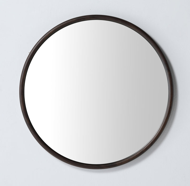 Zen 36" Bathroom Mirror in Dark Walnut