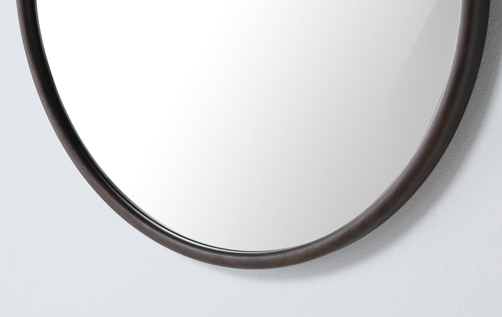 Zen 36" Bathroom Mirror in Dark Walnut
