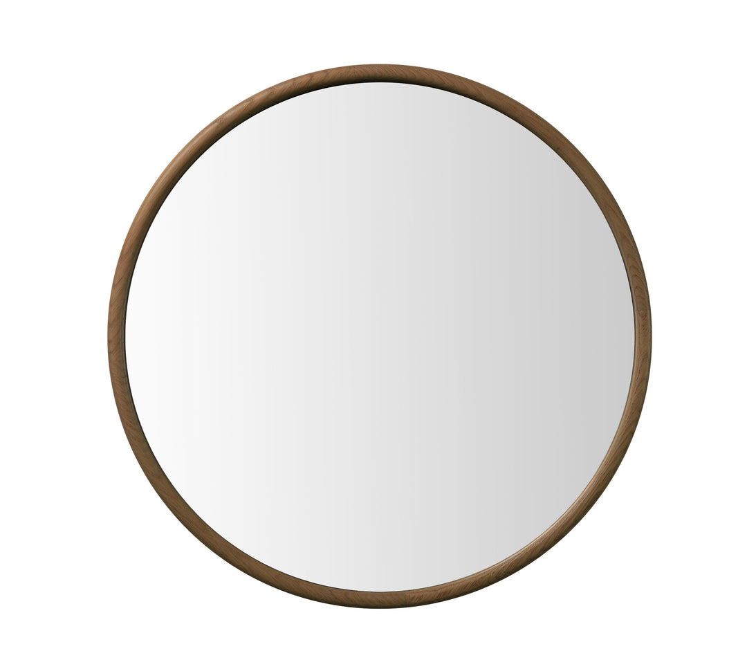Zen 30" Bathroom Mirror in Pecan Oak | ANVE Kitchen &amp; Bath