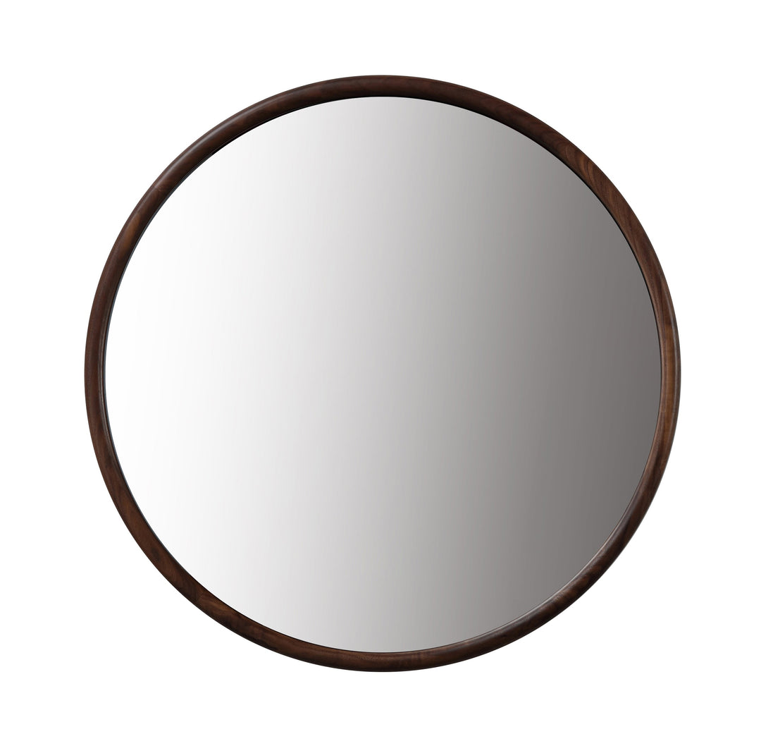 Zen 30" Bathroom Mirror in Walnut | ANVE Kitchen &amp; Bath