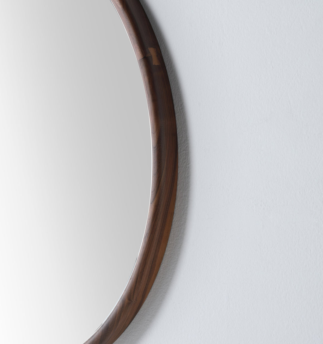 Zen 30" Bathroom Mirror in Walnut
