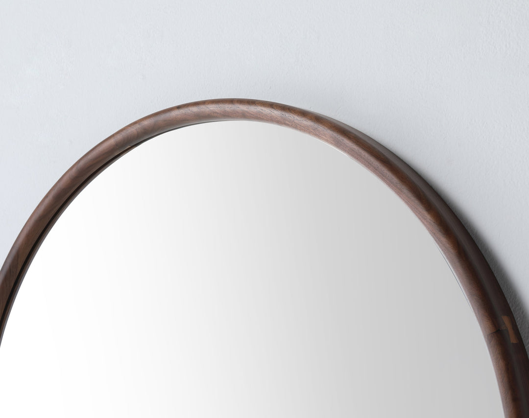 Zen 36" Bathroom Mirror in Walnut