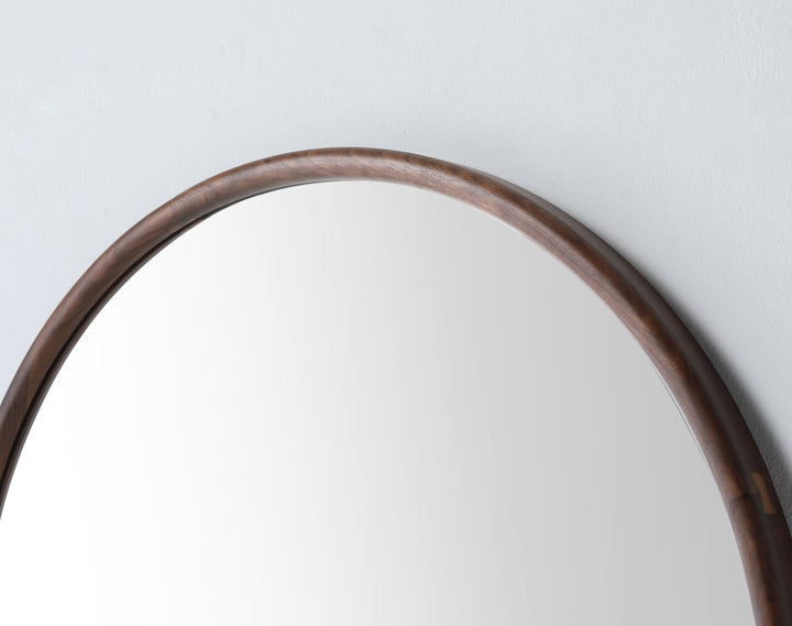 Zen 36" Bathroom Mirror in Walnut