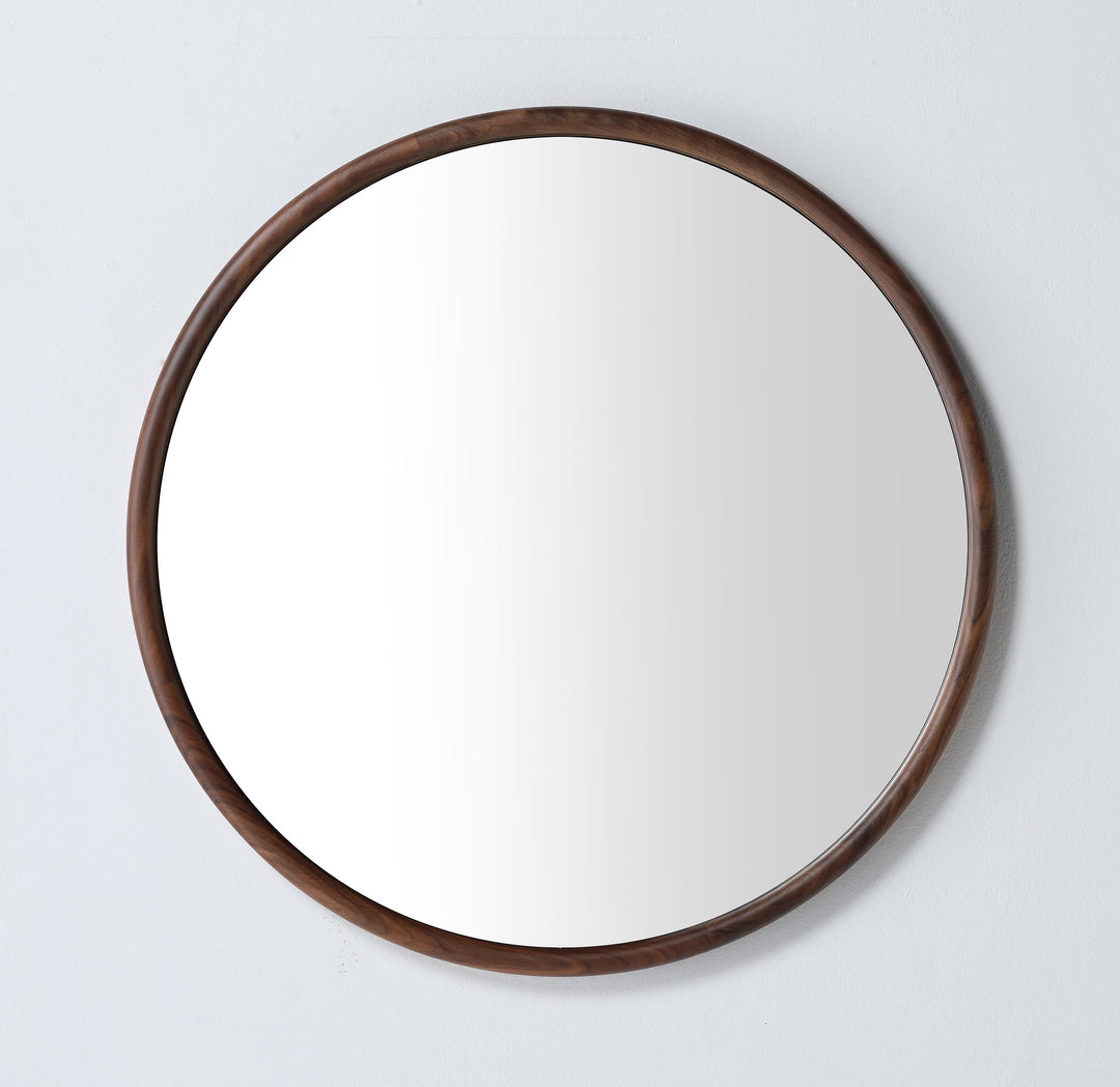 Zen 36" Bathroom Mirror in Walnut