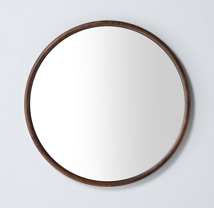 Zen 36" Bathroom Mirror in Walnut