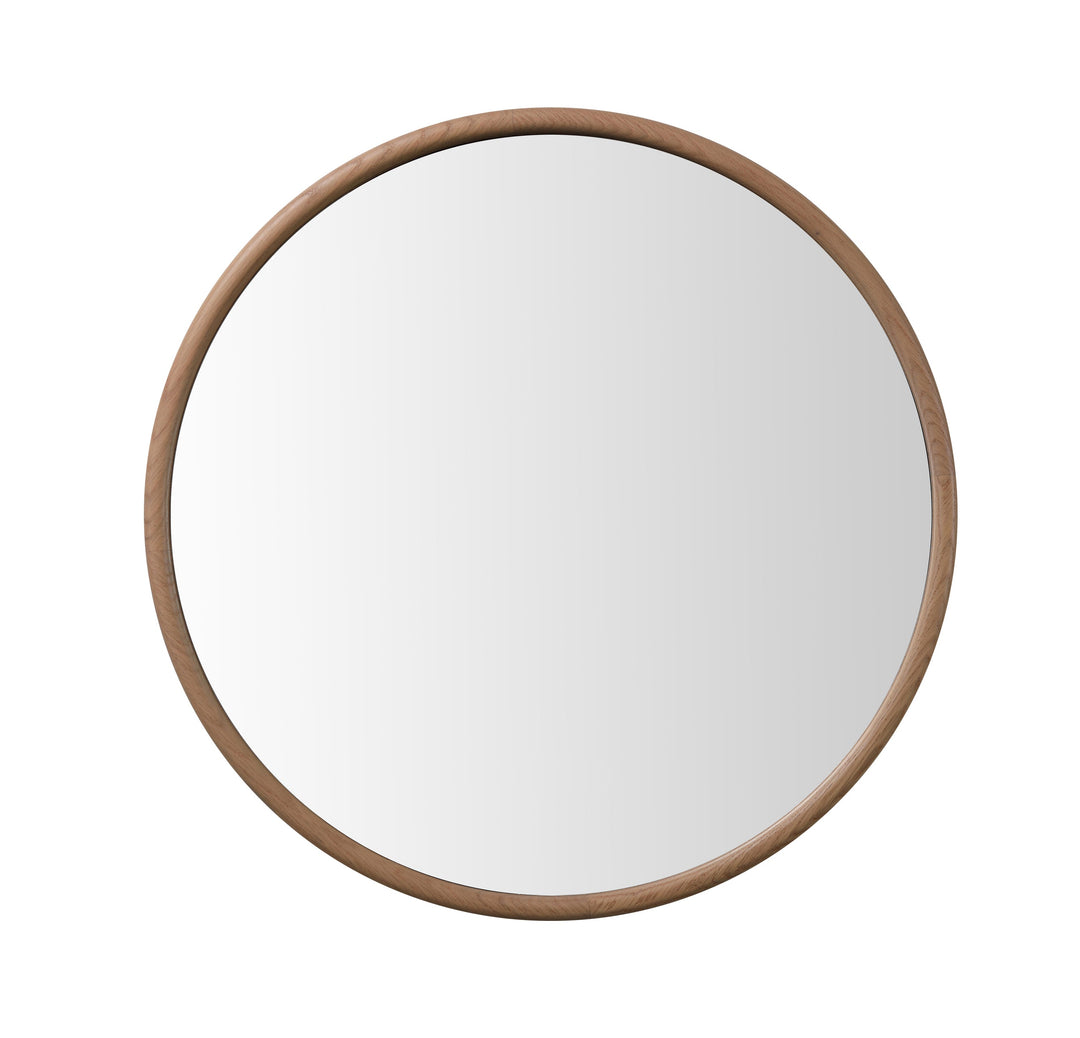 Zen 30" Bathroom Mirror in Whitewash Oak | ANVE Kitchen &amp; Bath