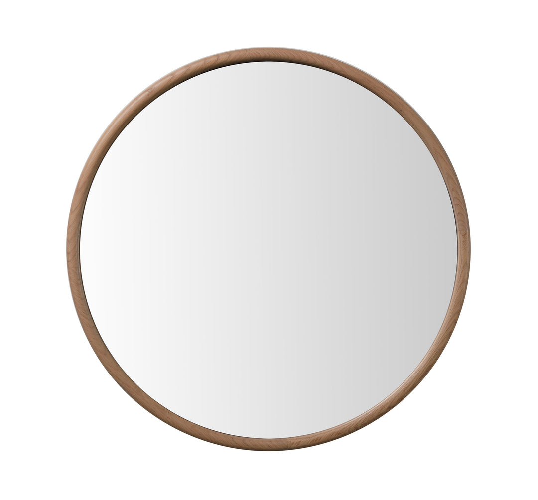 Zen 36" Bathroom Mirror in Whitewash Oak | ANVE Kitchen &amp; Bath