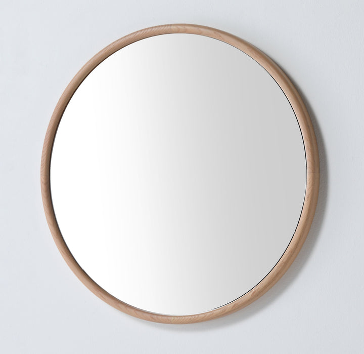 Zen 36" Bathroom Mirror in Whitewash Oak