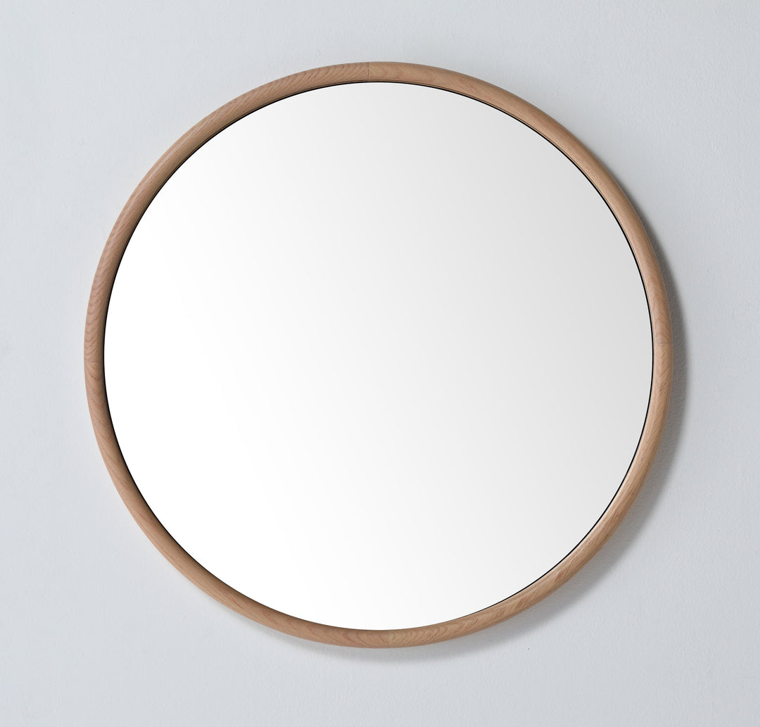 Zen 36" Bathroom Mirror in Whitewash Oak
