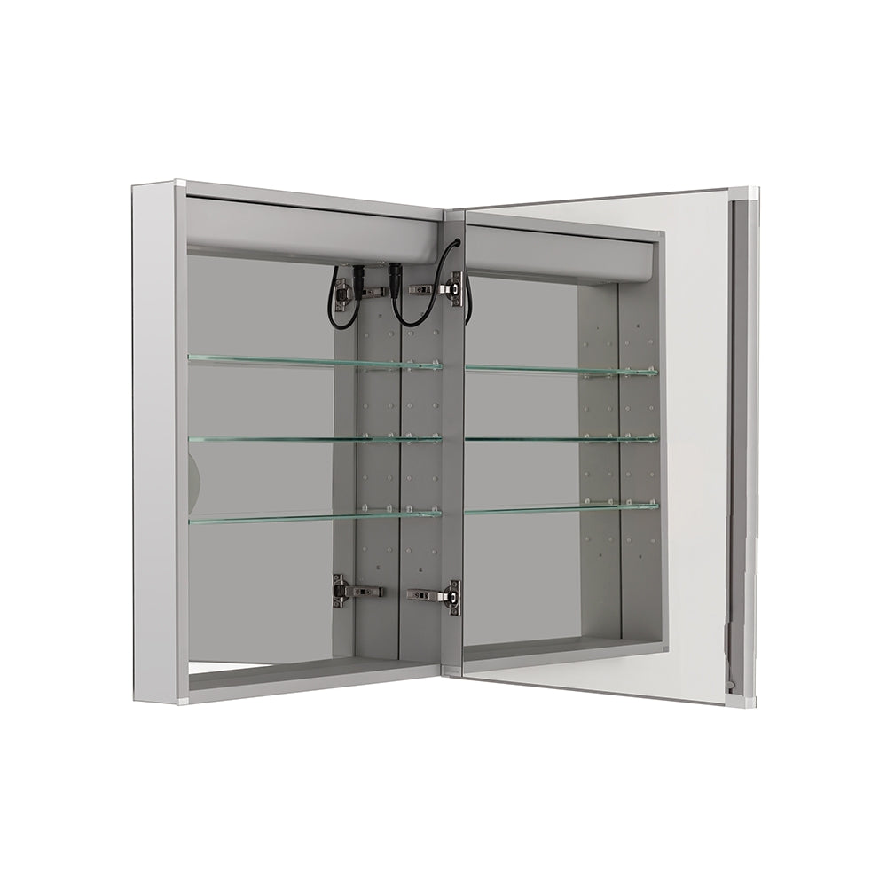 Royale Basic Q 24" x 30" Right Hinge LED Medicine Cabinet