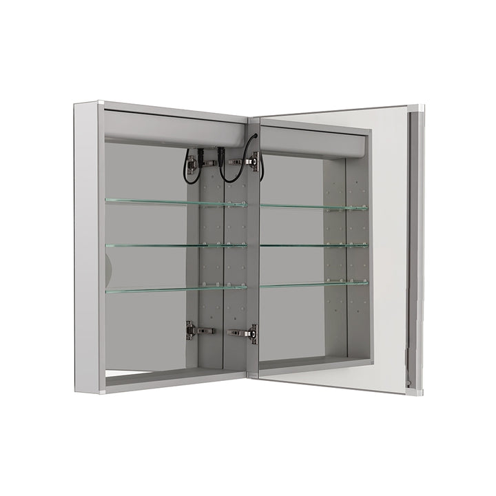 Royale Basic Q 24" x 30" Right Hinge LED Medicine Cabinet