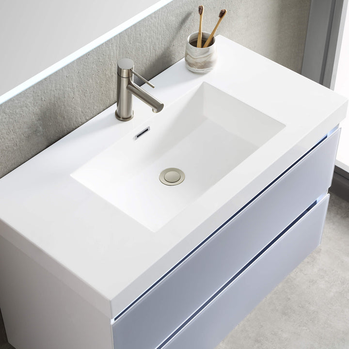 Bathroom Sink Pop-Up Drain Stopper with Overflow