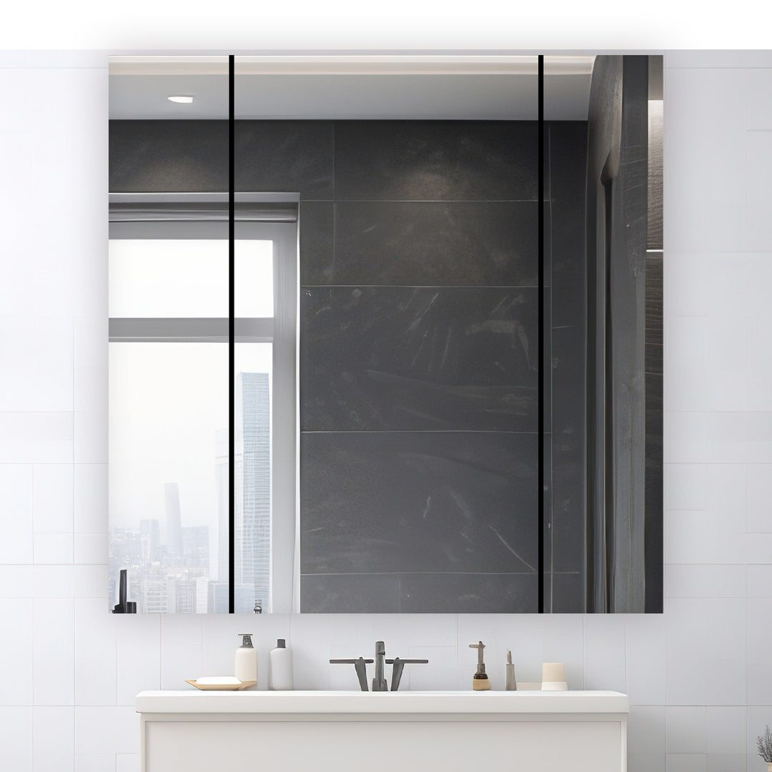 Royale 36" x 30" Triple Door Medicine Cabinet