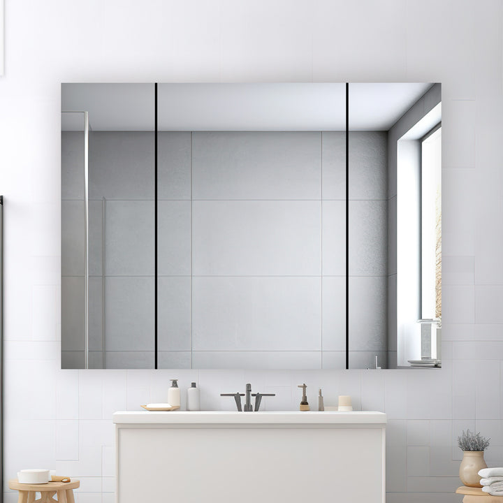 Royale 48" x 36" Triple Door LED Medicine Cabinet