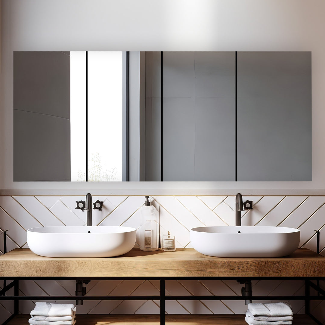Royale 72" x 36" Four Door LED Medicine Cabinet