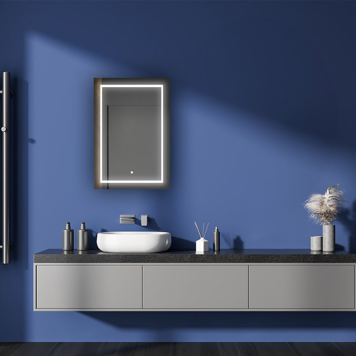 Royale Basic Q 24" x 30" Right Hinge LED Medicine Cabinet
