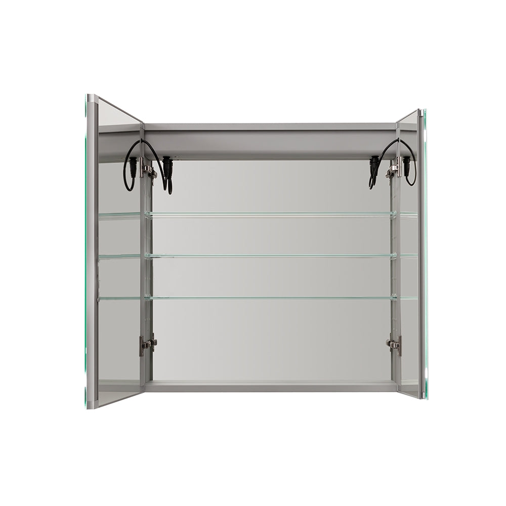 Royale Basic Q 30" x 30" Double Door LED Medicine Cabinet