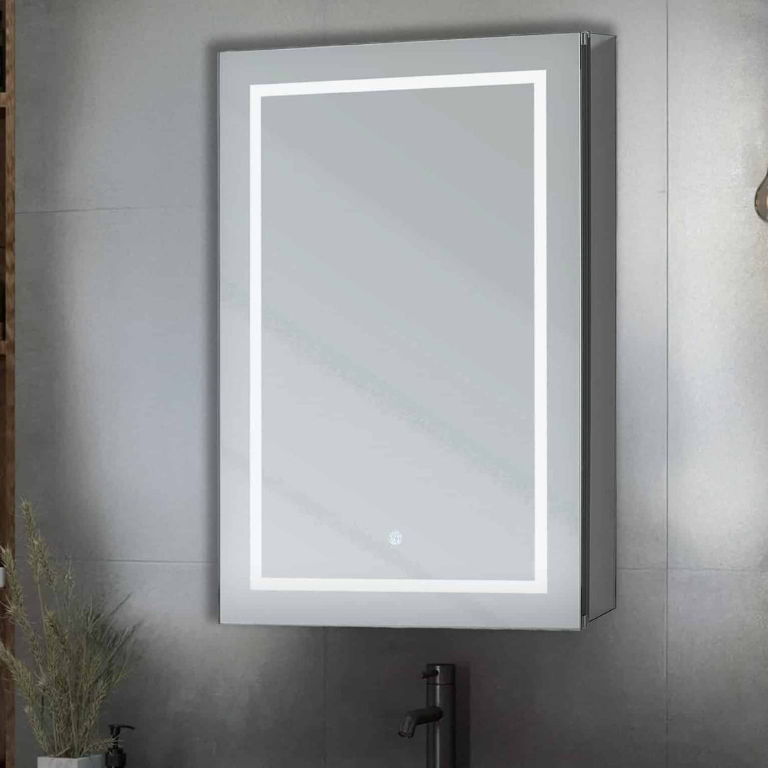 Royale Plus 24" x 36" Right Hinge LED Medicine Cabinet | ANVE Kitchen & Bath