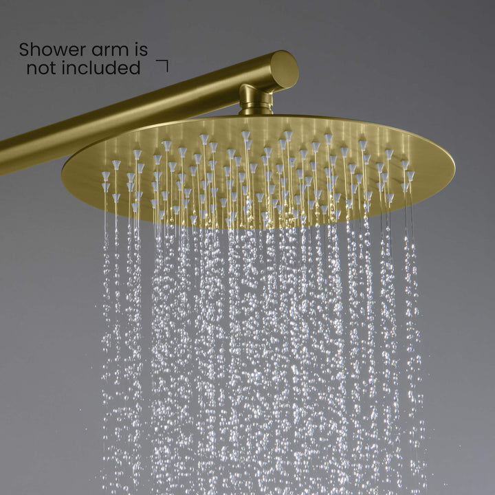Halo 10" Metal Ultra-Thin Profile Rain Shower Head