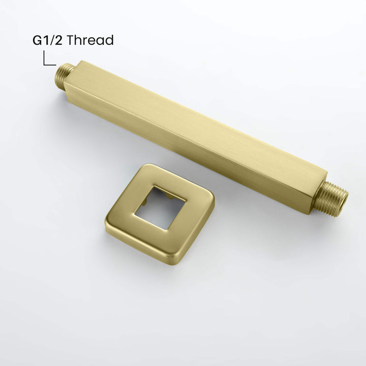 Quadra 8" Ceiling-Mounted Shower Arm