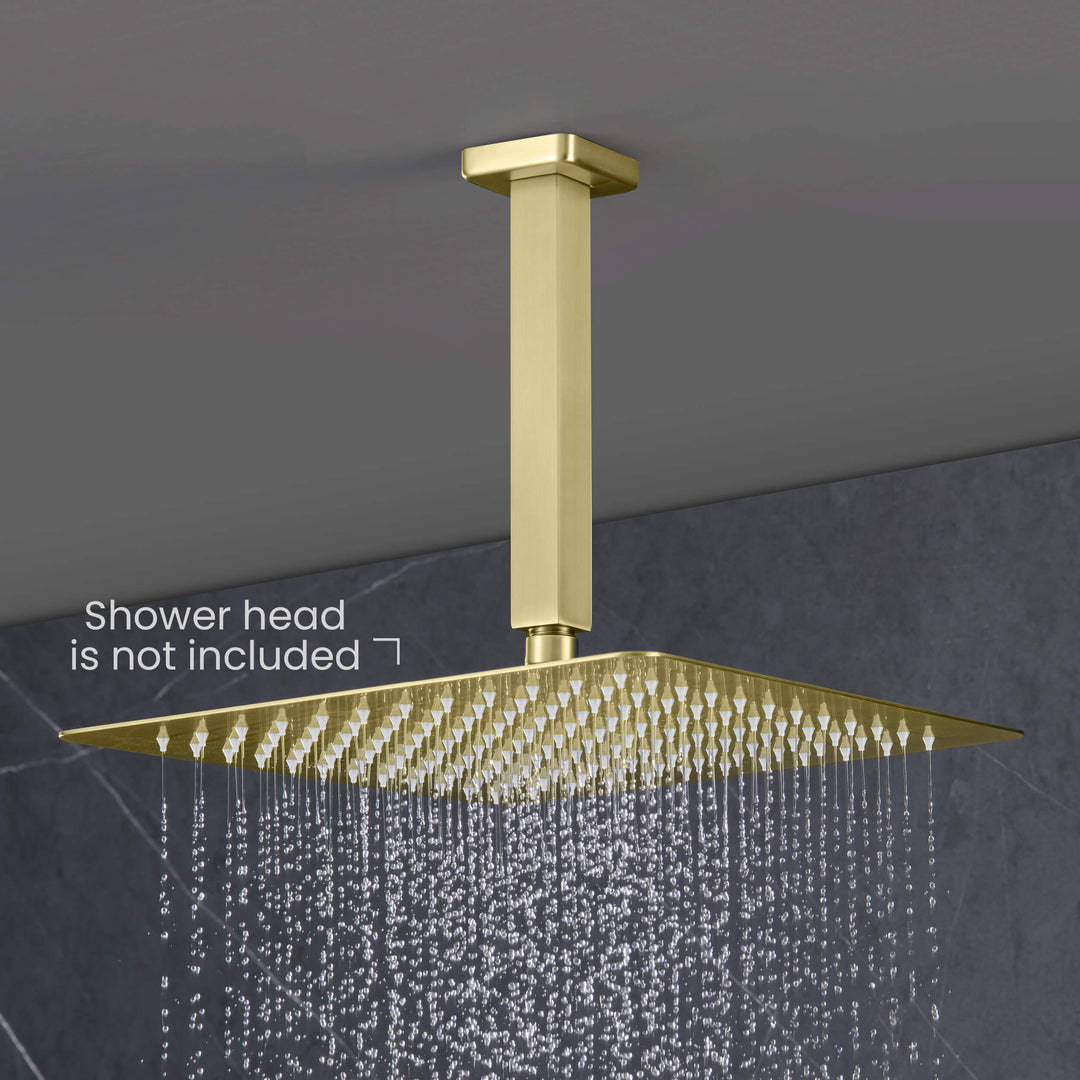 Quadra 8" Ceiling-Mounted Shower Arm