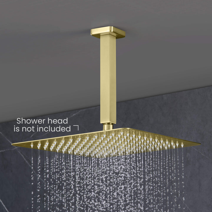 Quadra 8" Ceiling-Mounted Shower Arm