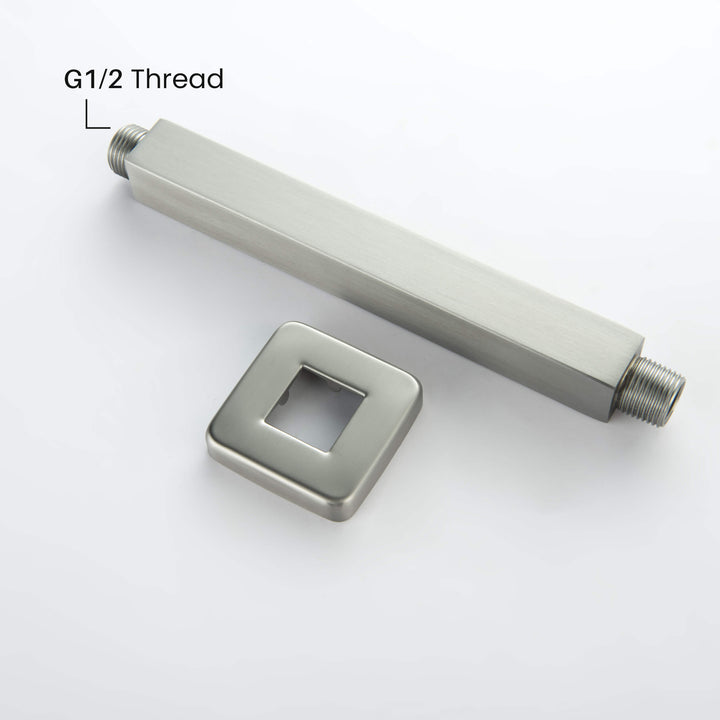 Quadra 8" Ceiling-Mounted Shower Arm