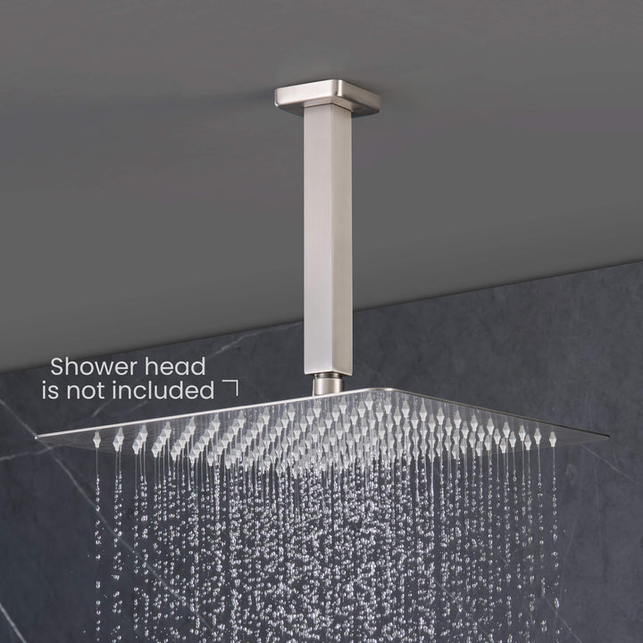 Quadra 8" Ceiling-Mounted Shower Arm