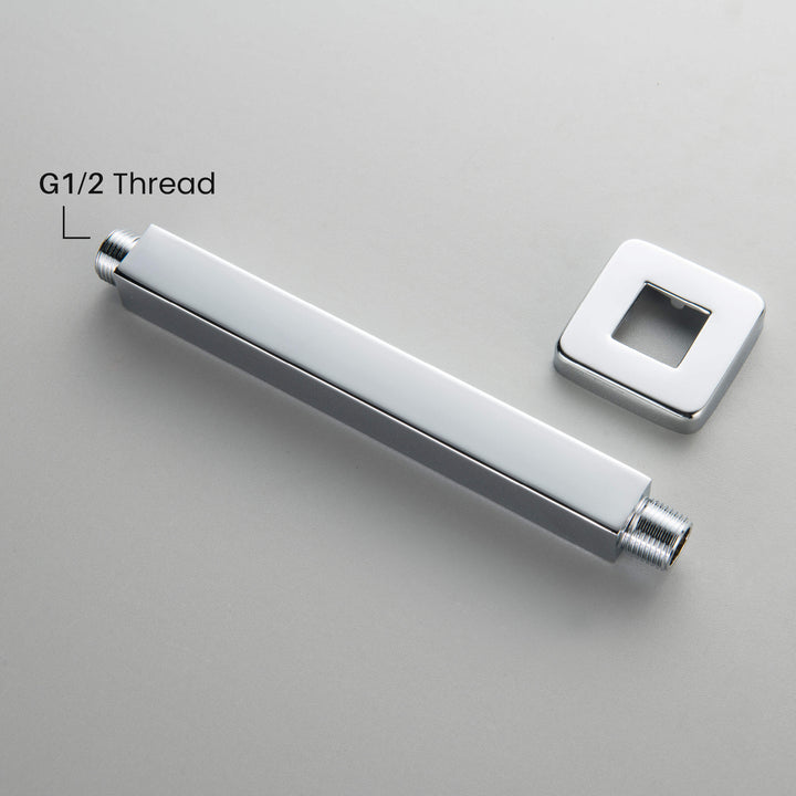 Quadra 8" Ceiling-Mounted Shower Arm