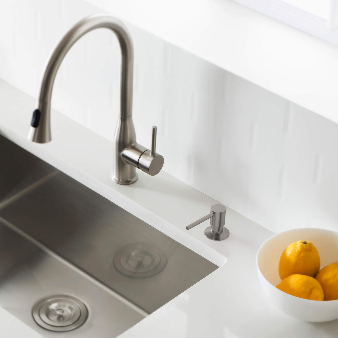 Solid Brass Kitchen Soap Dispenser
