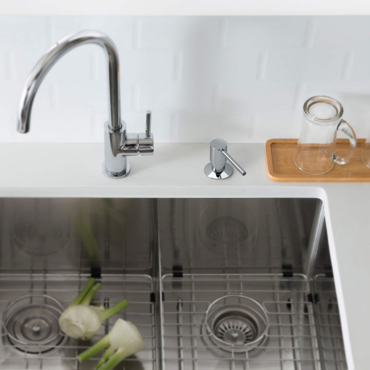 Solid Brass Kitchen Soap Dispenser