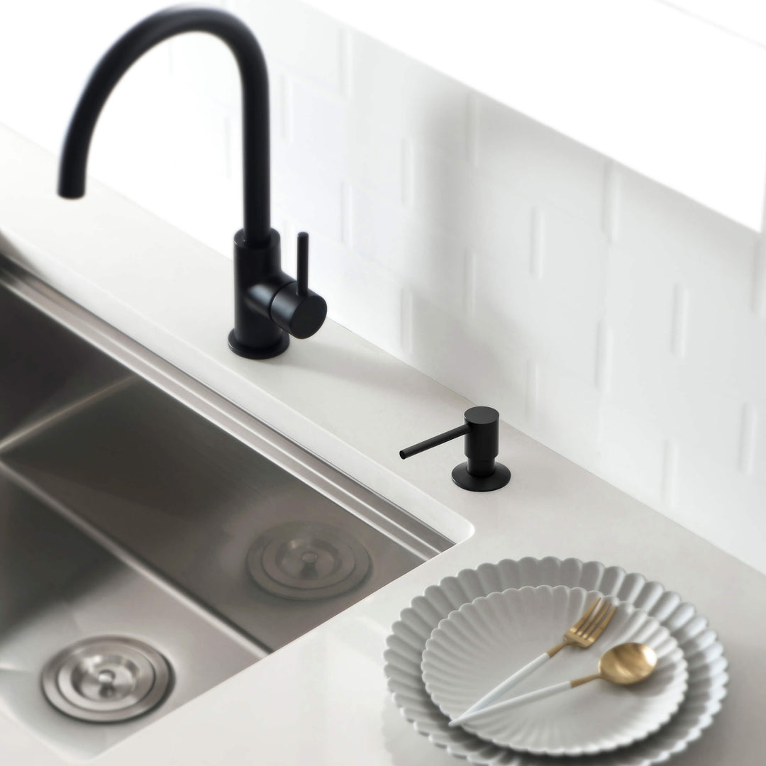 Solid Brass Kitchen Soap Dispenser
