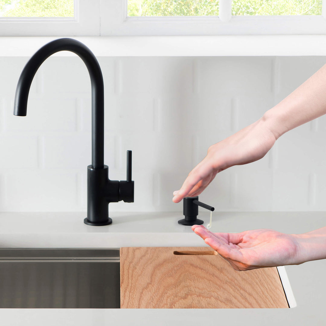 Solid Brass Kitchen Soap Dispenser