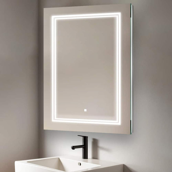 Soho 24" x 36" LED Bathroom Mirror, Anti-Fog | ANVE Kitchen &amp; Bath