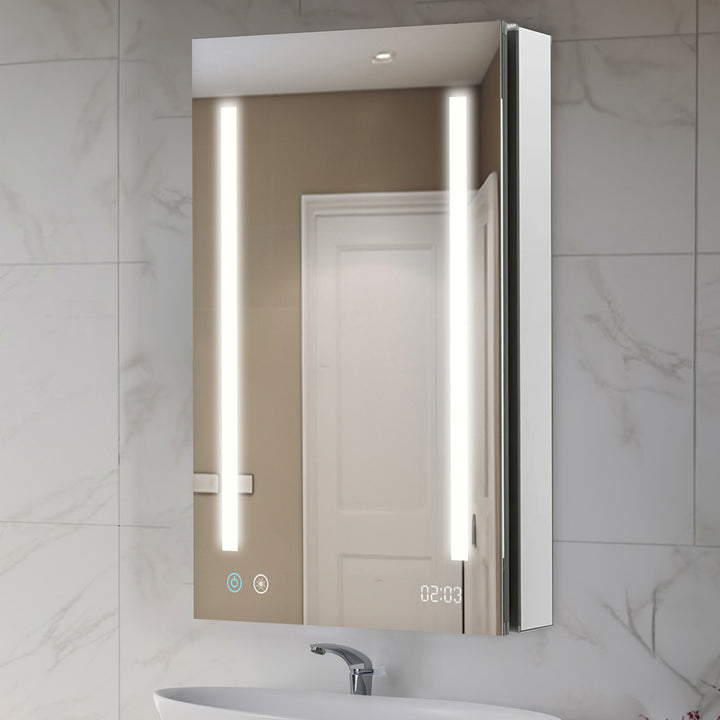 Signature Royale 24" x 36" Right Hinge LED Medicine Cabinet | ANVE Kitchen &amp; Bath