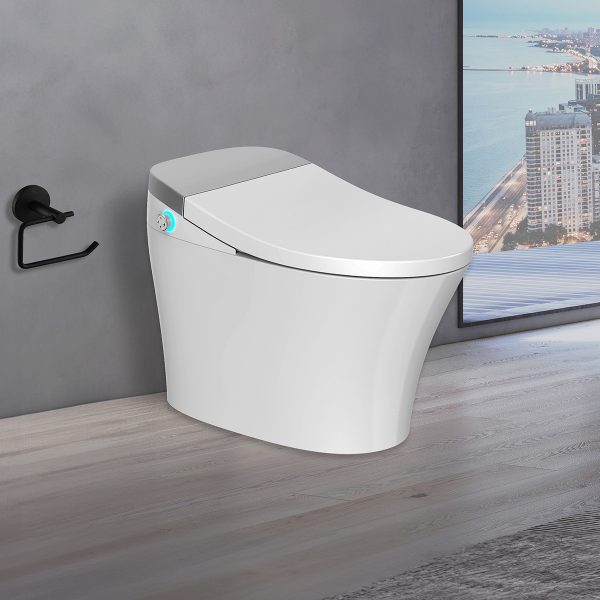 Pureflow Smart Toilet with Heated Seat and Bidet Wash | ANVE Kitchen & Bath