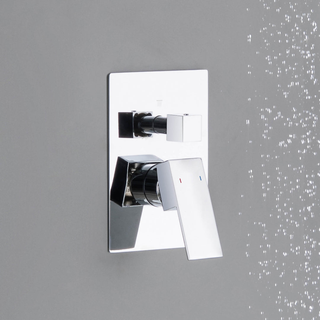 Quadro 2-Function Rough-In Valve Trim Plate