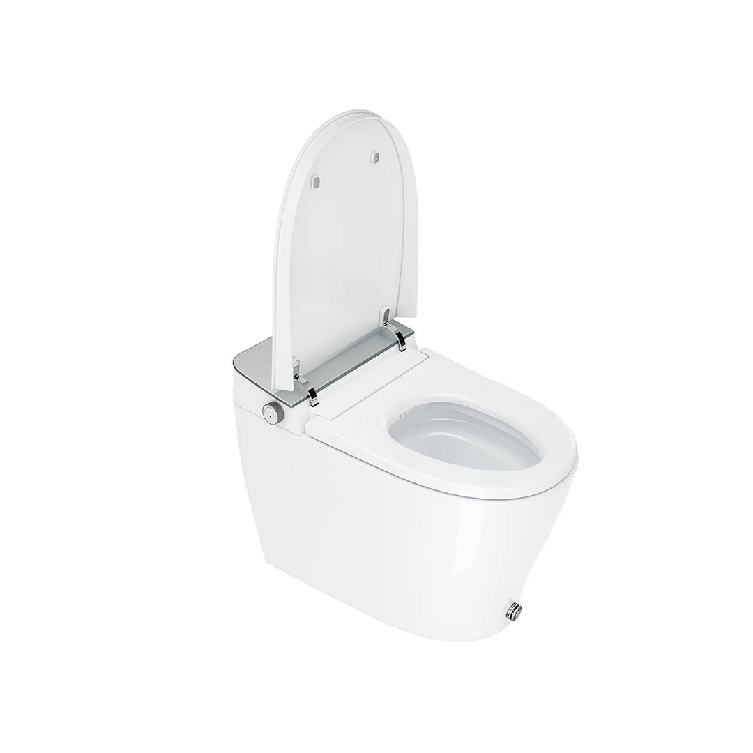 Smart Bidet One-Piece Elongated Toilet