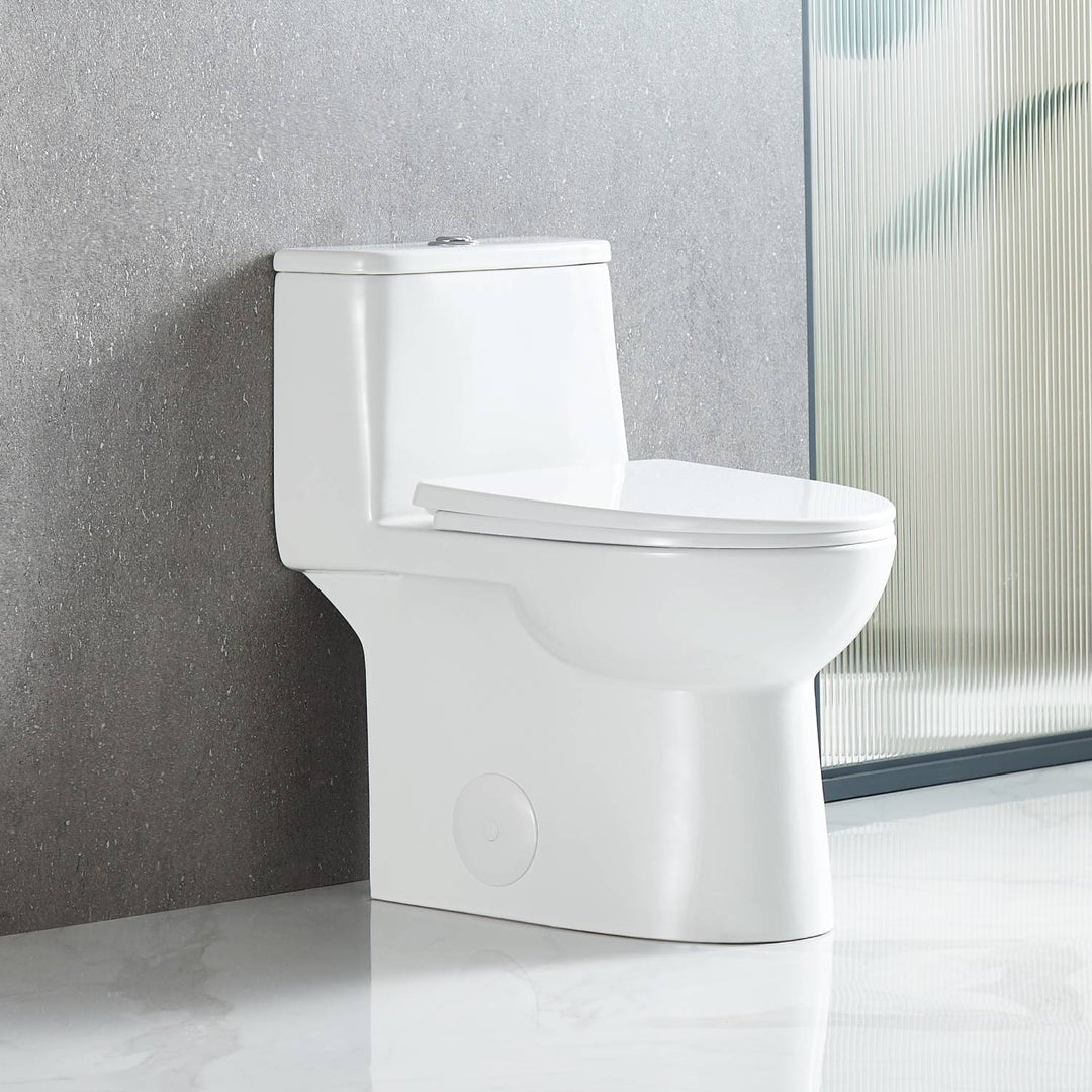 T9 ADA One-Piece Toilet, 1.1/1.6 GPF Dual-Flush in 03 | ANVE Kitchen & Bath
