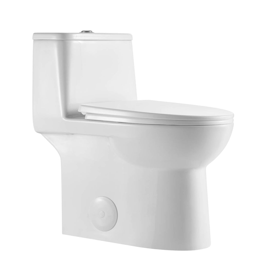 T9 ADA One-Piece Toilet, 1.1/1.6 GPF Dual-Flush in 03