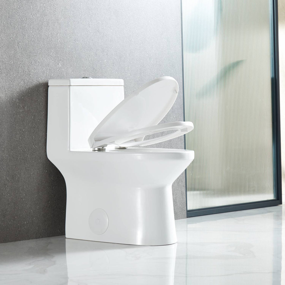 T9 ADA One-Piece Toilet, 1.1/1.6 GPF Dual-Flush in 04