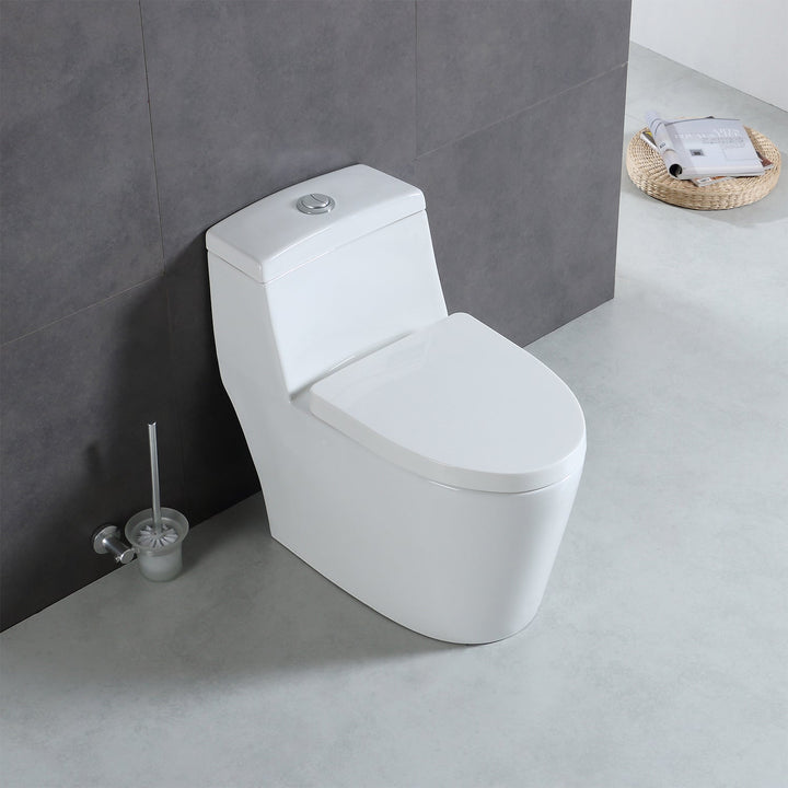T9 One-Piece Toilet, 1.1/1.6 GPF Dual-Flush in 05