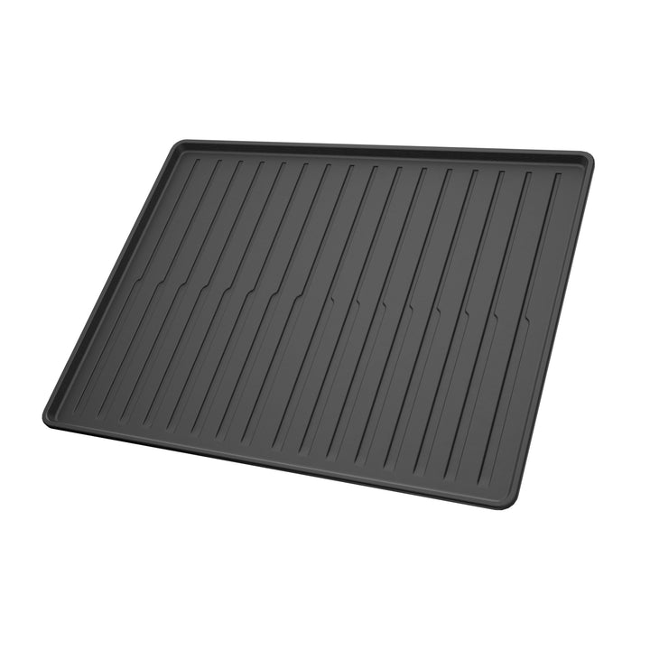 28" x 22" Waterproof Under-Sink Mat in Matte Black | ANVE Kitchen &amp; Bath