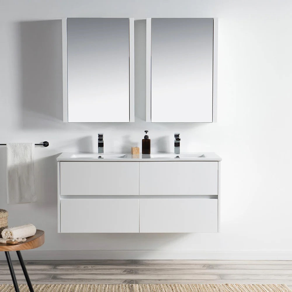 Valencia 48 Inch Glossy White