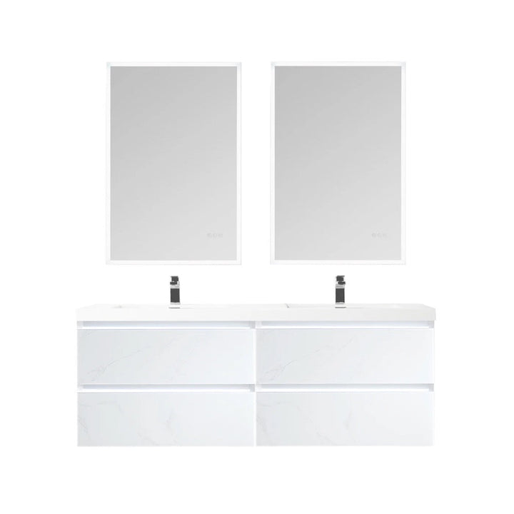 Jena 72 Inch Calacatta White