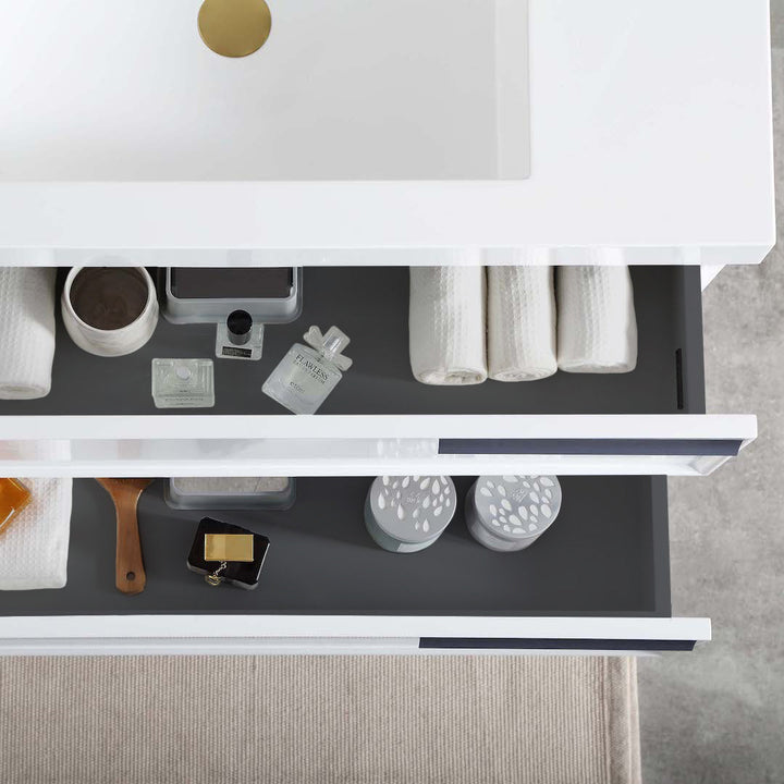 Sofia Wall Mount Bathroom Vanity