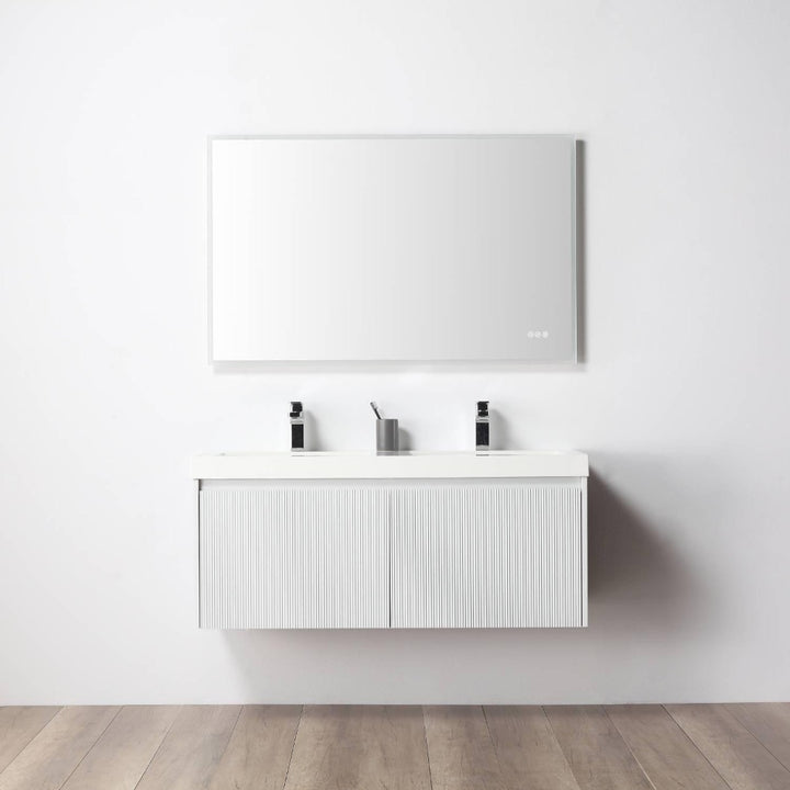 Positano Wall-Mounted Double Bathroom Vanity