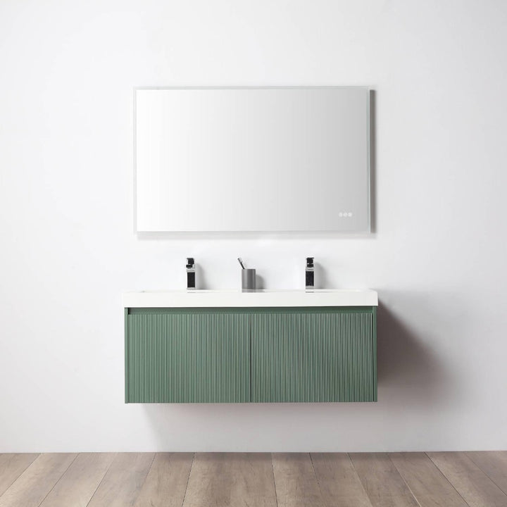 Positano Wall-Mounted Double Bathroom Vanity