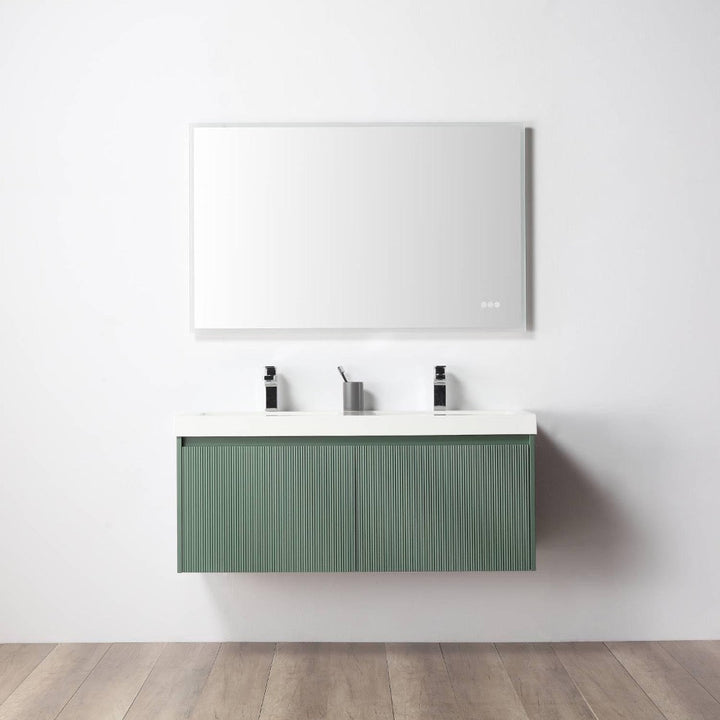 Positano Wall-Mounted Double Bathroom Vanity